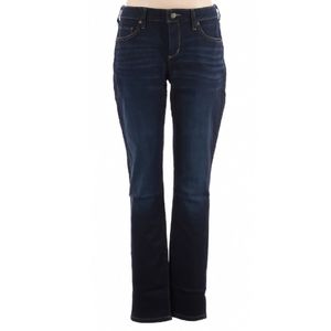 Boot Cut Mid Rise Jeans.